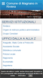 Mobile Screenshot of comune.magnanoinriviera.ud.it